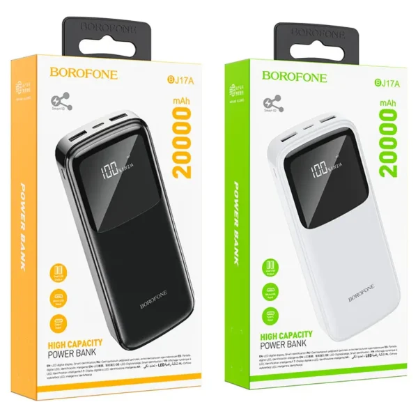 پاوربانک بروفون مدل BJ17A ظرفیت 20000 میلی آمپر - تصویر 7