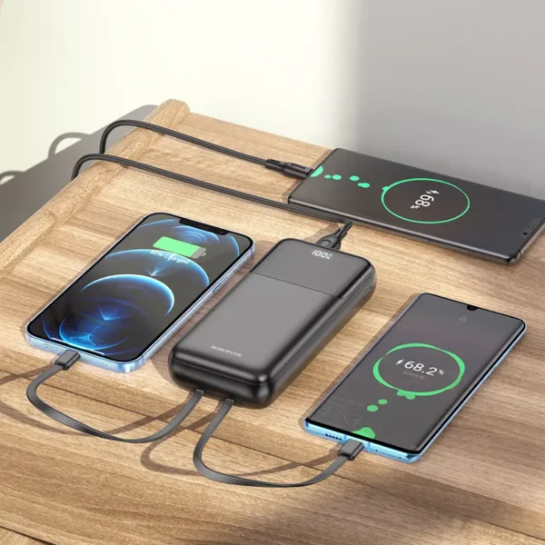 پاوربانک بروفون مدل BJ22A ظرفیت 20000 میلی آمپر - تصویر 3