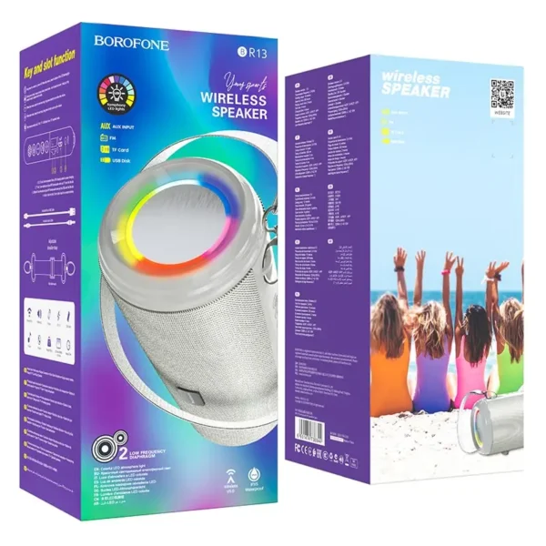 اسپیکر بلوتوث بروفون مدل BR13 - تصویر 12