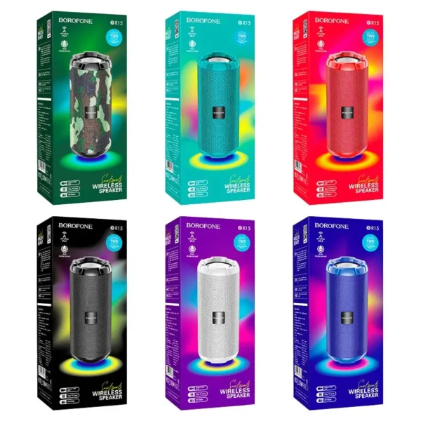 اسپیکر بلوتوث بروفون مدل BR15 - تصویر 6