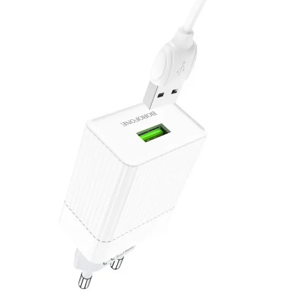 شارژر دیواری بروفون مدل BA47A به همراه کابل میکرو - تصویر 8