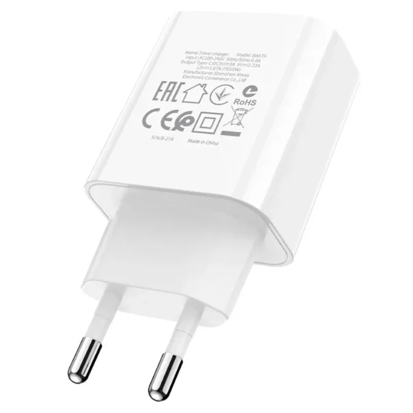 شارژر دیواری PD 20W بروفون مدل BA57A - تصویر 4