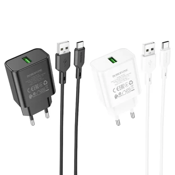 شارژر دیواری بروفون مدل BA72A به همراه کابل تایپ سی - تصویر 10