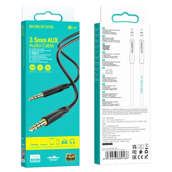 کابل AUX بروفون مدل BL16 طول 1 متر - تصویر 10