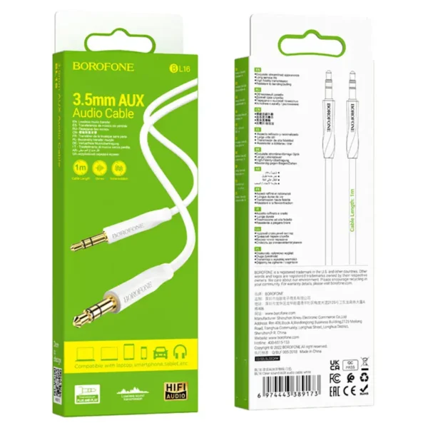 کابل AUX بروفون مدل BL16 طول 1 متر - تصویر 8