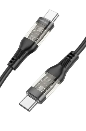 کابل شارژ تایپ سی 60 وات بروفون مدل BU37