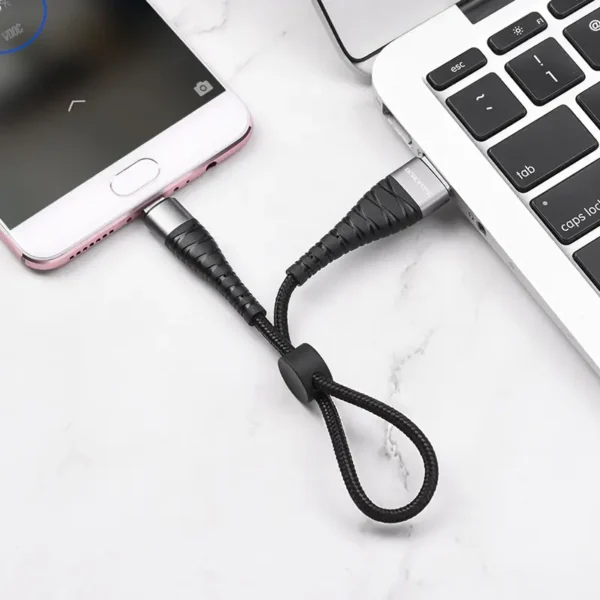 کابل شارژ میکرو بروفون مدل BX32 طول 25 سانتیمتر - تصویر 3