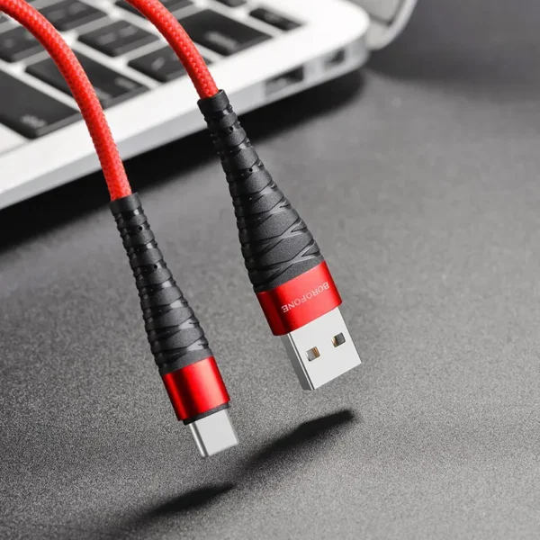 کابل شارژ تایپ سی بروفون مدل BX32 طول 25 سانتیمتر - تصویر 6