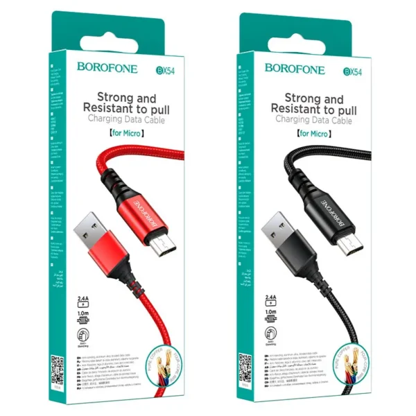 کابل شارژ میکرو بروفون مدل BX54 - تصویر 6