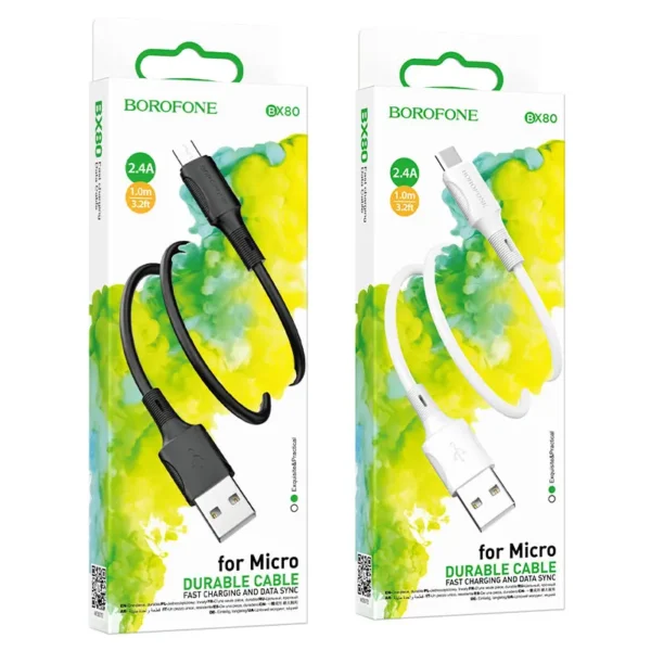 کابل شارژ میکرو بروفون مدل BX80 - تصویر 5