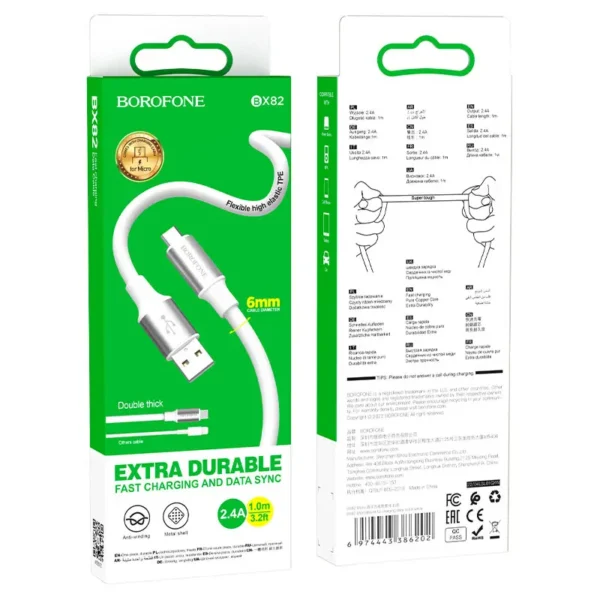 کابل شارژ میکرو بروفون مدل BX82 - تصویر 7