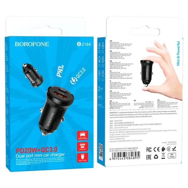 شارژر فندکی PD 20W بروفون مدل BZ18A - تصویر 7