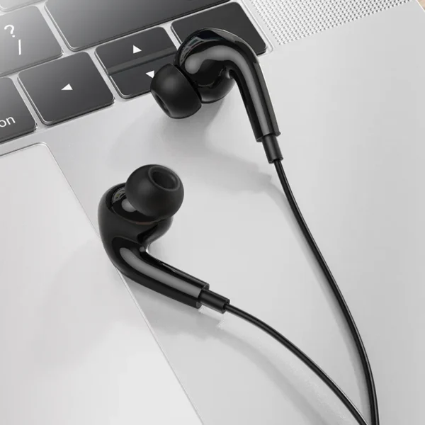 هندزفری سیم دار بروفون مدل BM30 Pro پورت لایتنینگ - تصویر 3