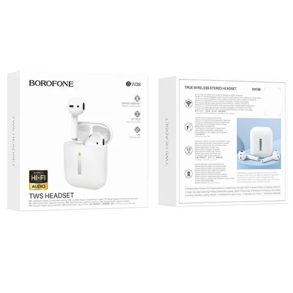 هندزفری بلوتوث استریو بروفون مدل BW38 - تصویر 10