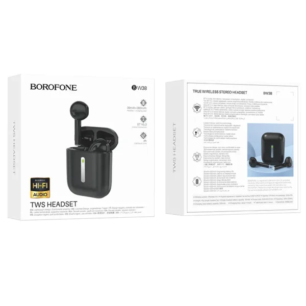 هندزفری بلوتوث استریو بروفون مدل BW38 - تصویر 8