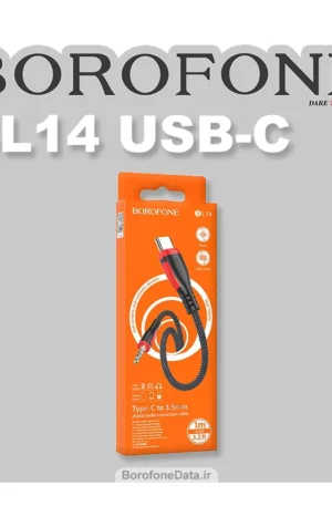 کابل AUX تایپ سی بروفون مدل BL14 طول 1 متر