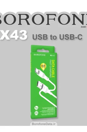 کابل شارژ تایپ سی بروفون مدل BX43