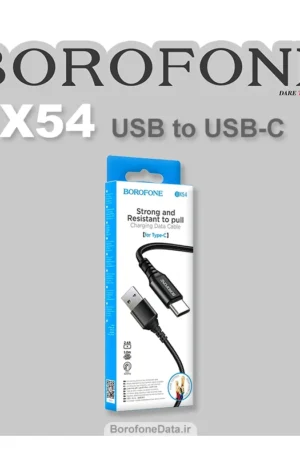 کابل شارژ تایپ سی بروفون مدل BX54