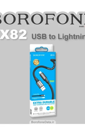 کابل شارژ لایتنینگ بروفون مدل BX82