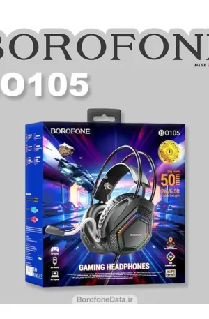 هدفون گیمینگ سیم دار بروفون مدل BO105